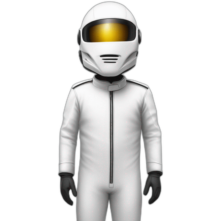 Hiperrealist The Stig emoji