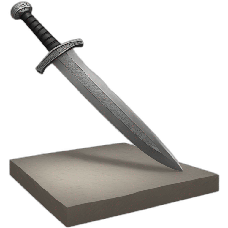 Damascus Sword Monument in Damas emoji