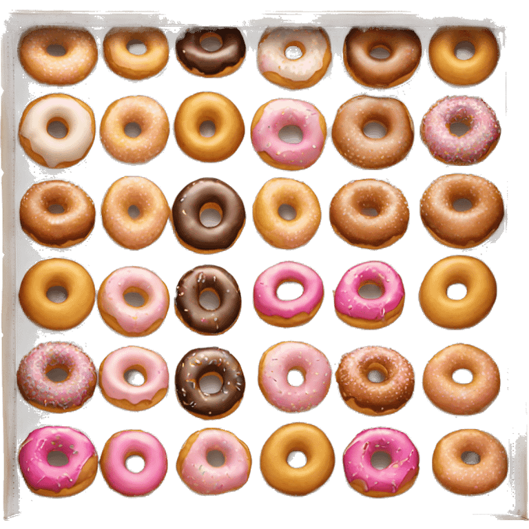 box of donuts emoji