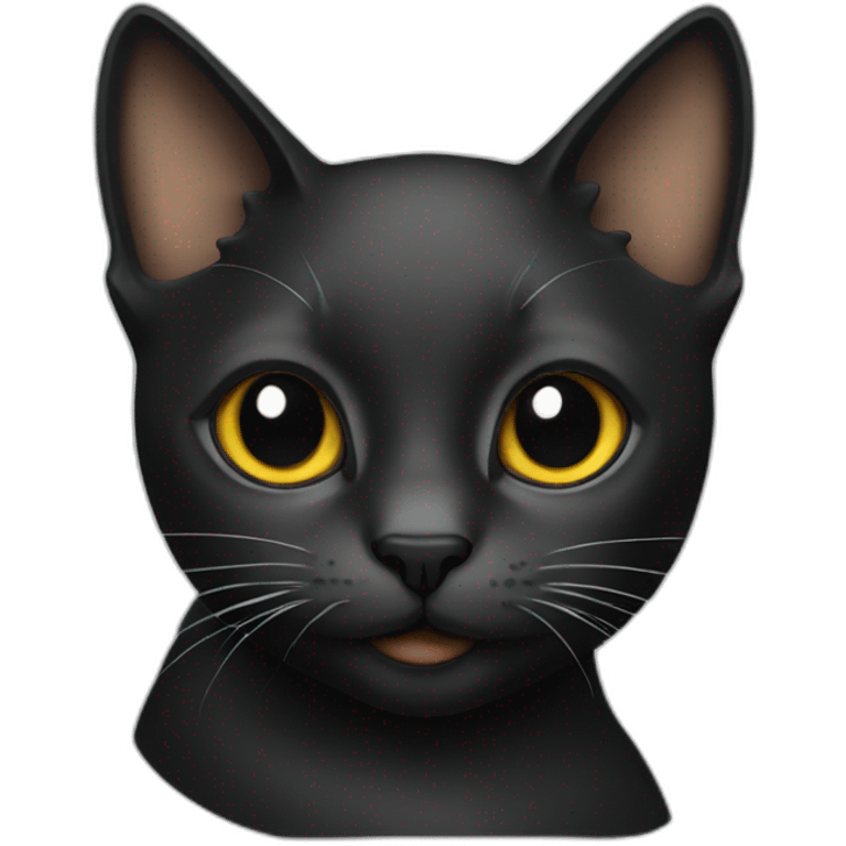 cat black emoji