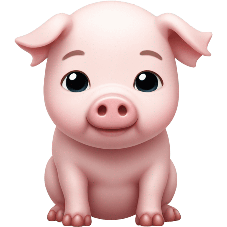 baby pig feel cold emoji