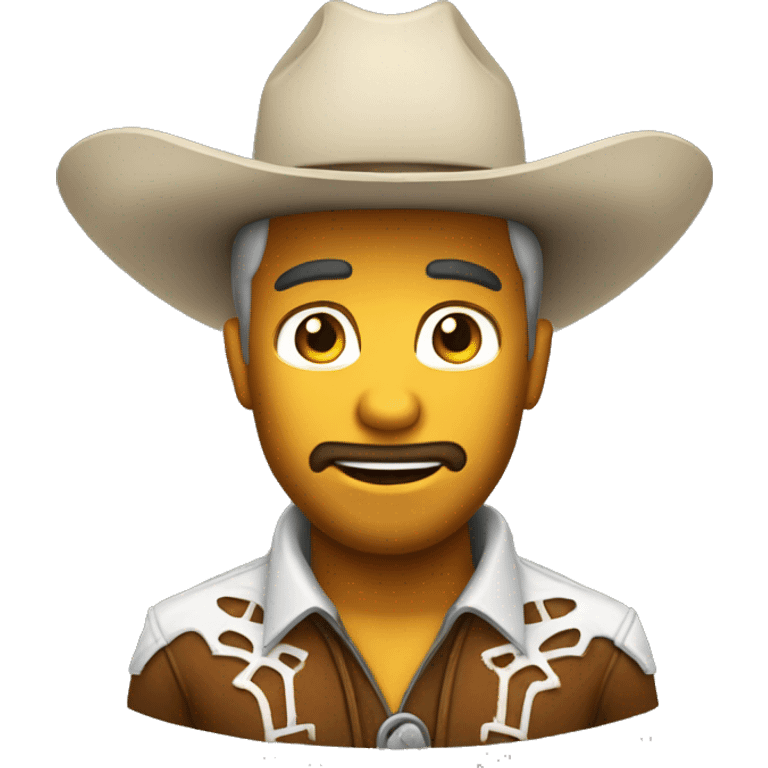 Yeehaw cowboy emoji