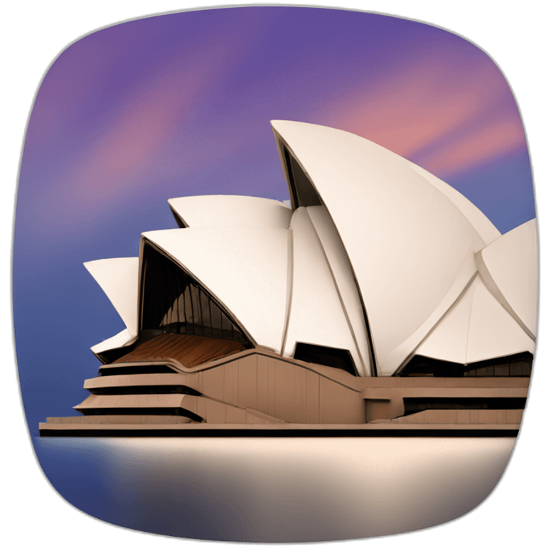 Sydney opera house emoji