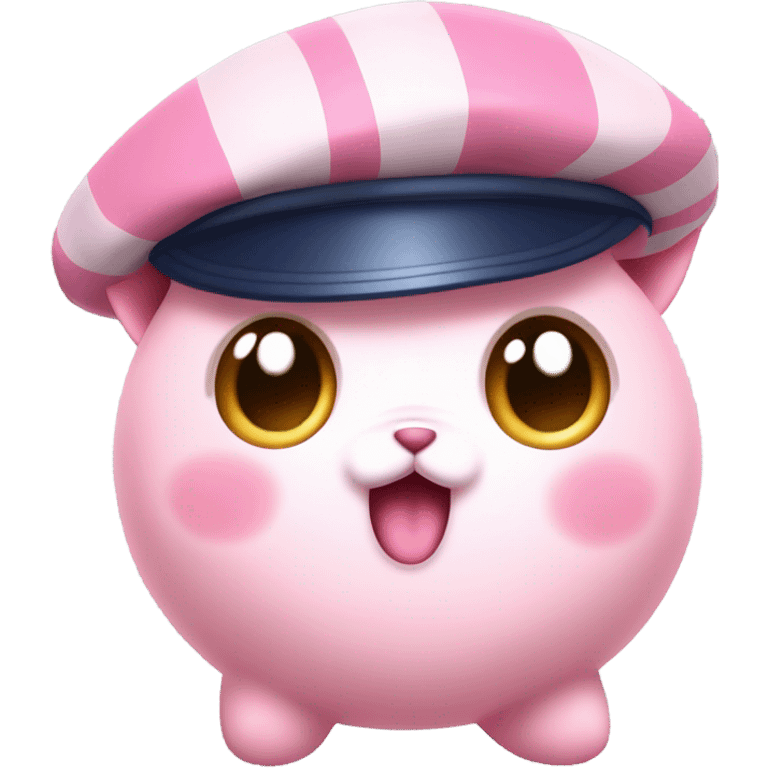 A french jigglypuff singing emoji