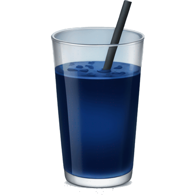 dark blue drink emoji