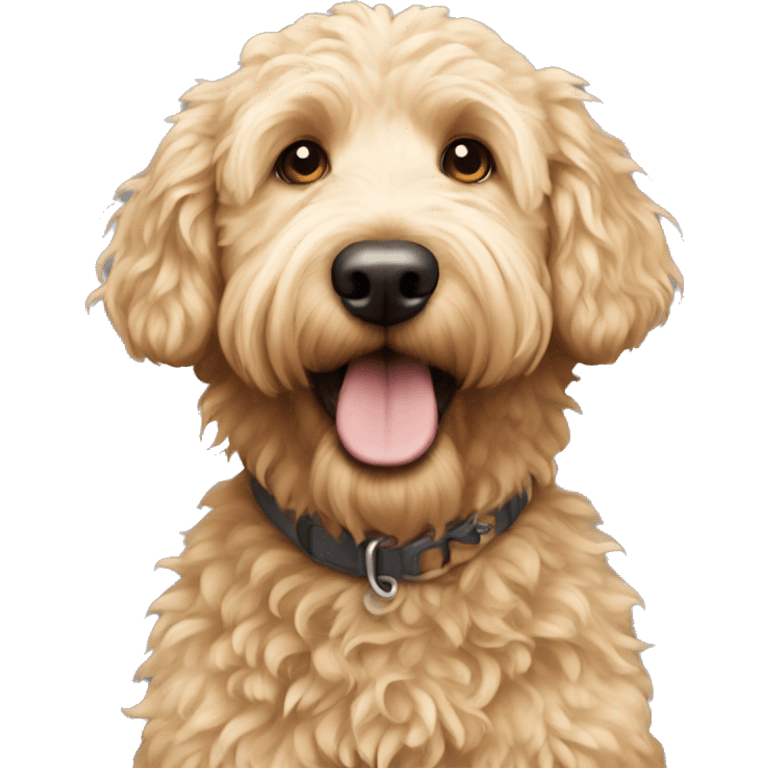 Golden doodle  emoji