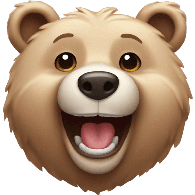 happy bear emoji