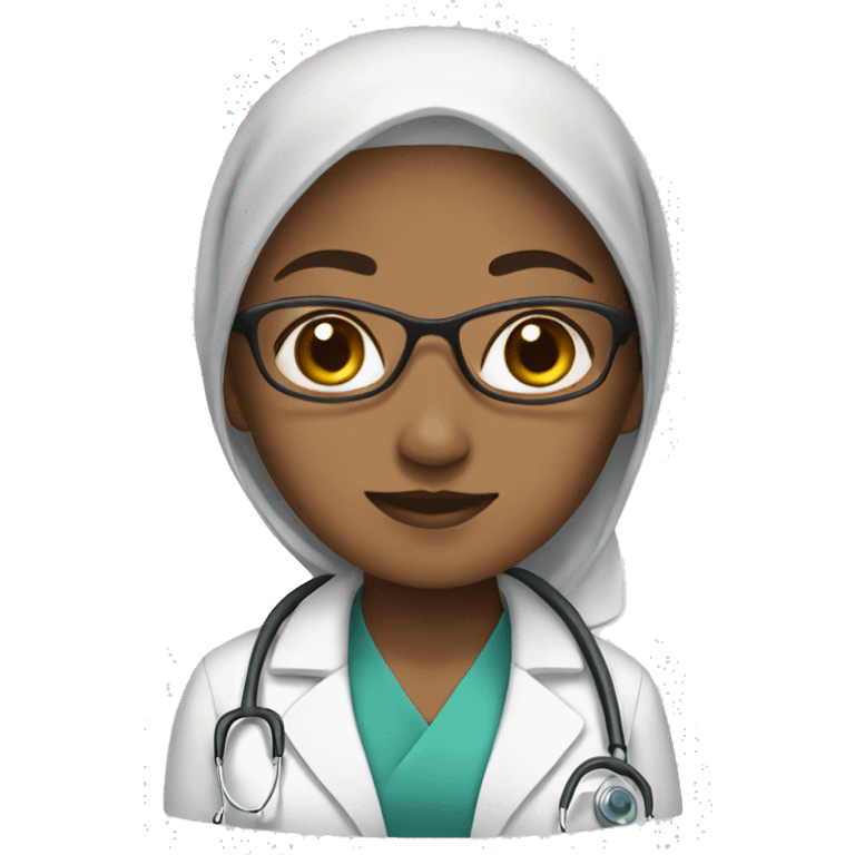 Doctor hijab emoji