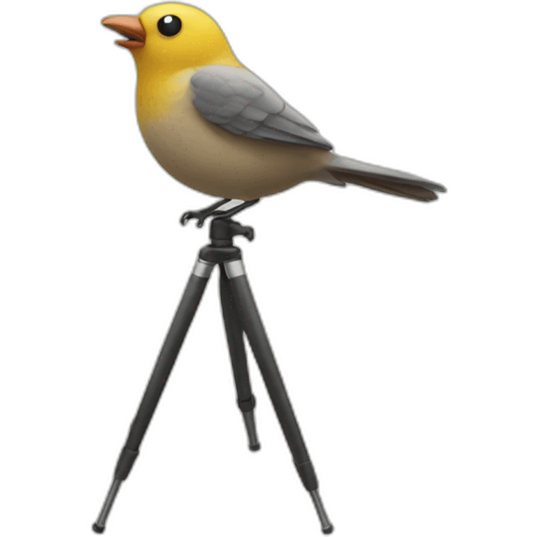 bird tripod emoji