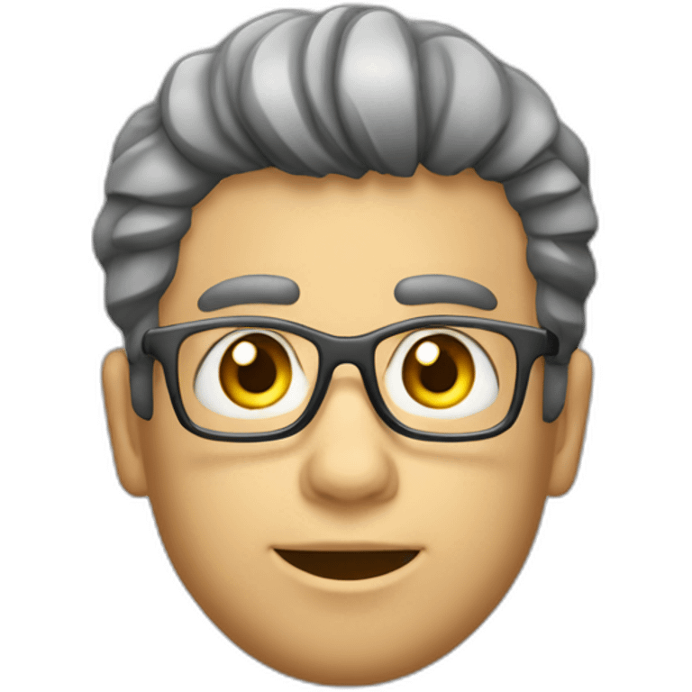 menino com cabelo curto ondulado com a copa do mundo emoji