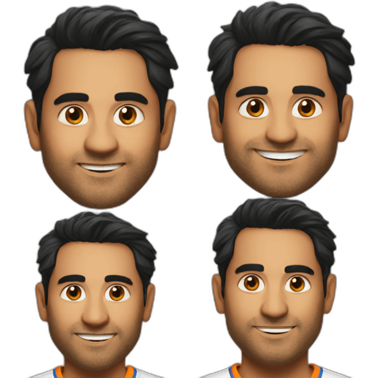 dhoni singh emoji