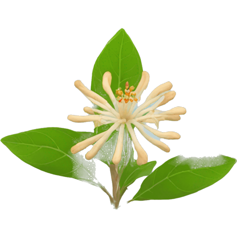 ashwagandha with flower emoji