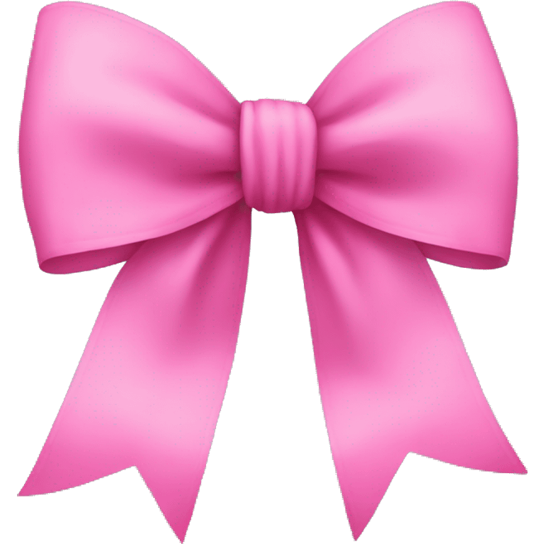 Pink bow emoji