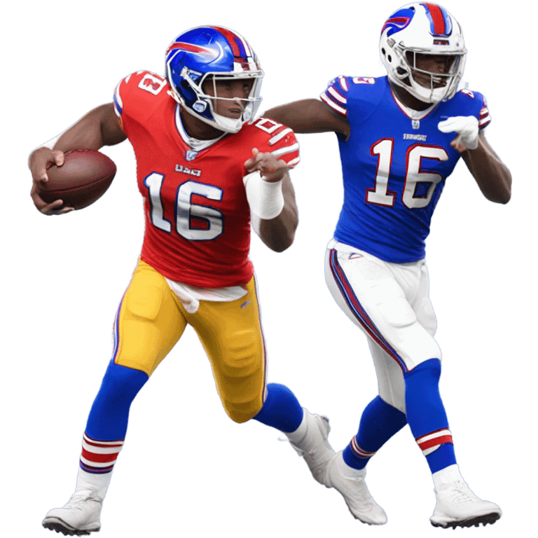 Josh Allen MVP number 16. Buffalo bills  emoji