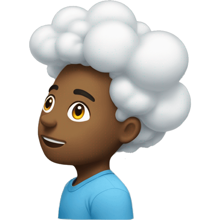 Boy cloud nike  emoji