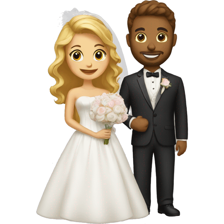 Christian wedding  emoji