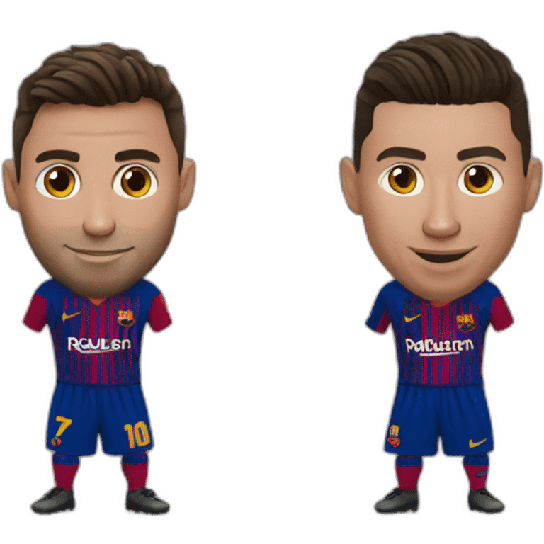 Ronaldo-Messi emoji