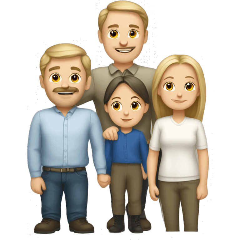 russian family emoji