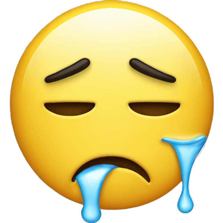 sick emoji crying emoji