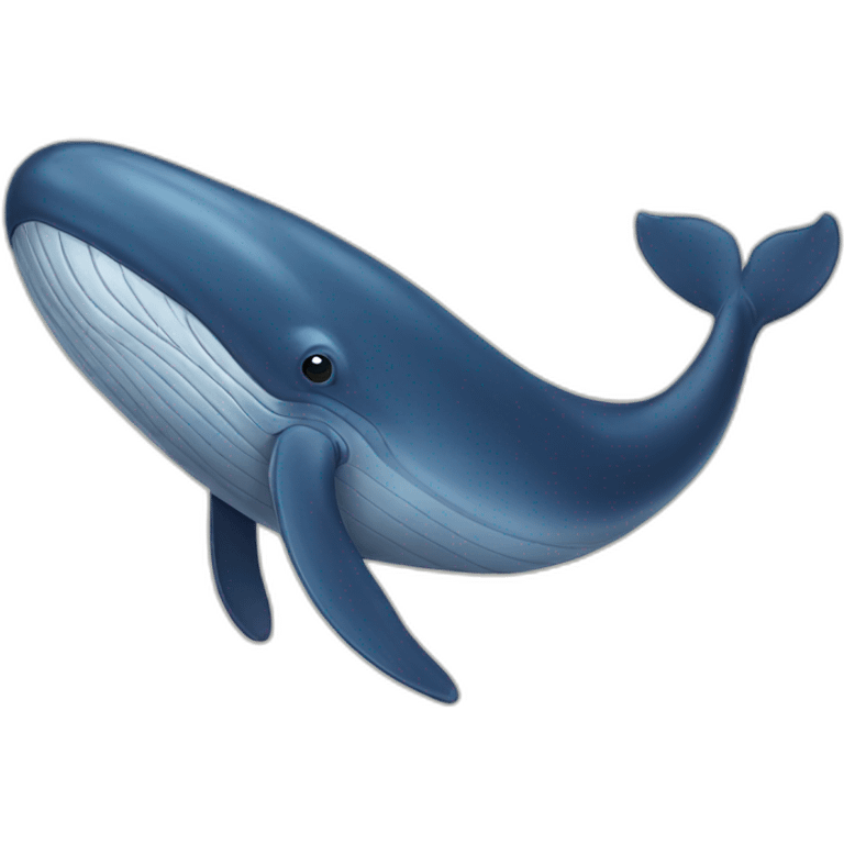 Blue whale emoji