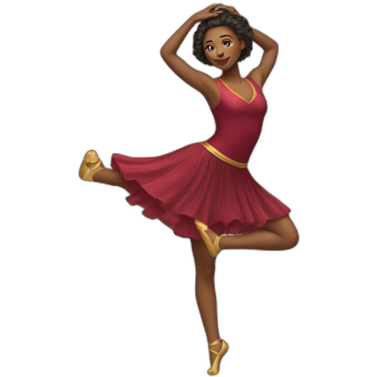 dancer woman full body emoji