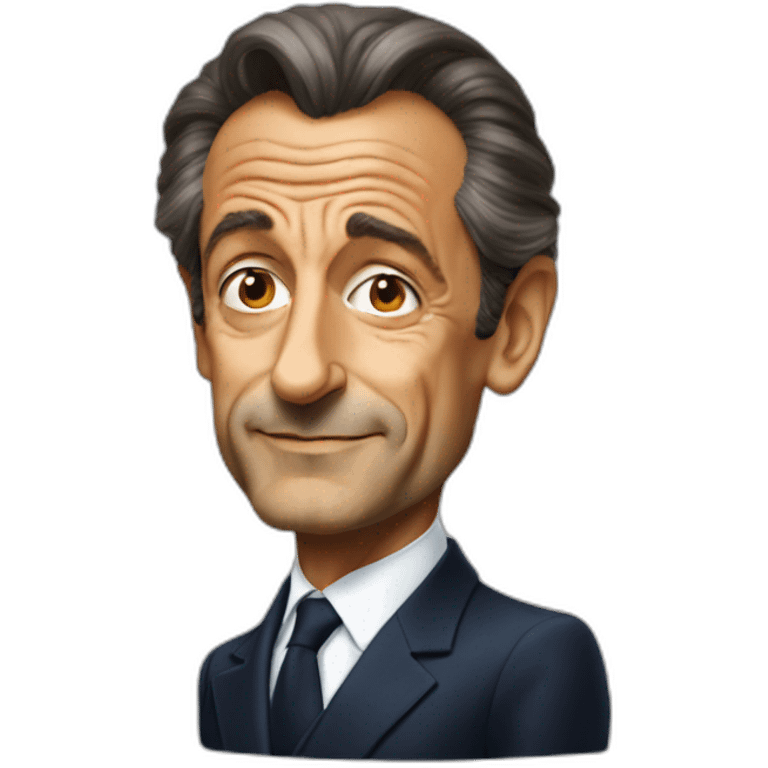 Nicolas Sarkozy is a fox emoji