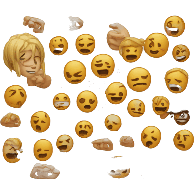 Emoji clash of opinions emoji