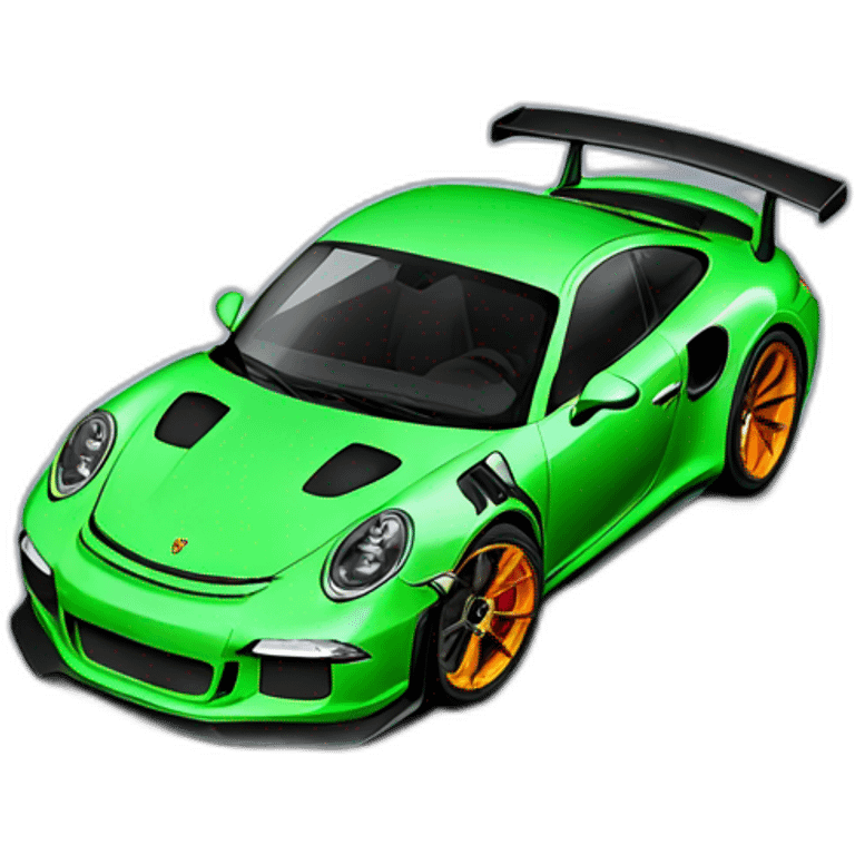 Porsche gt3rs emoji