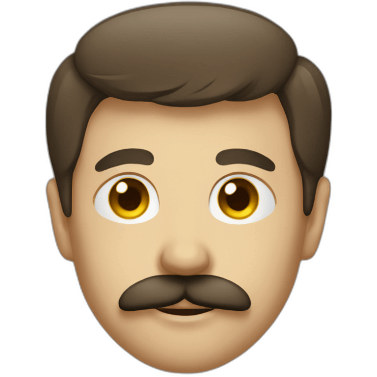 german with small moustache emoji