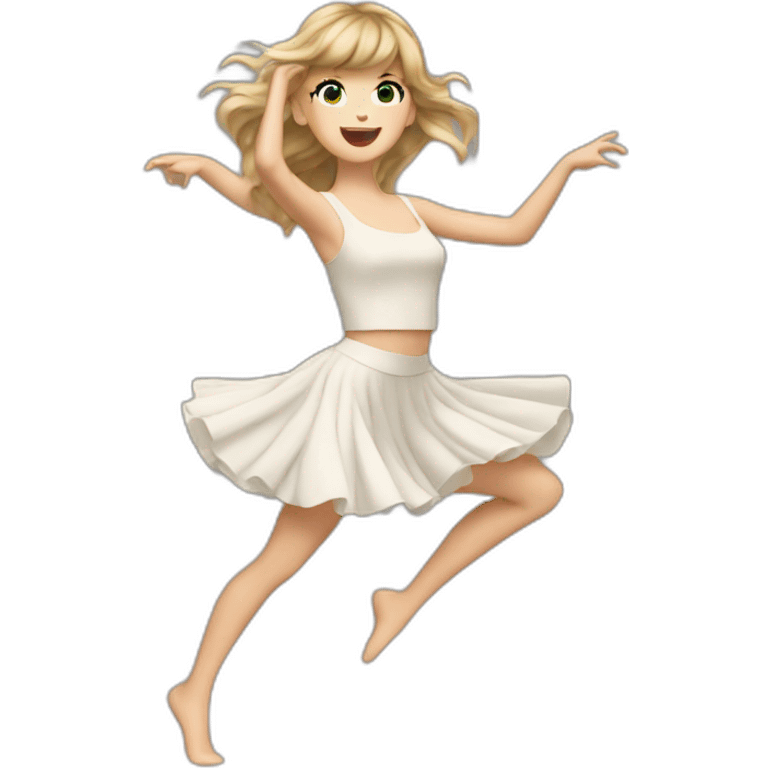 Taylor Swift dancing emoji