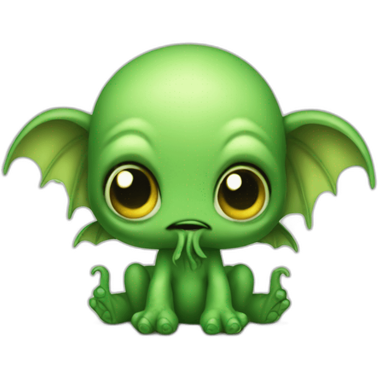 Baby cthulhu emoji