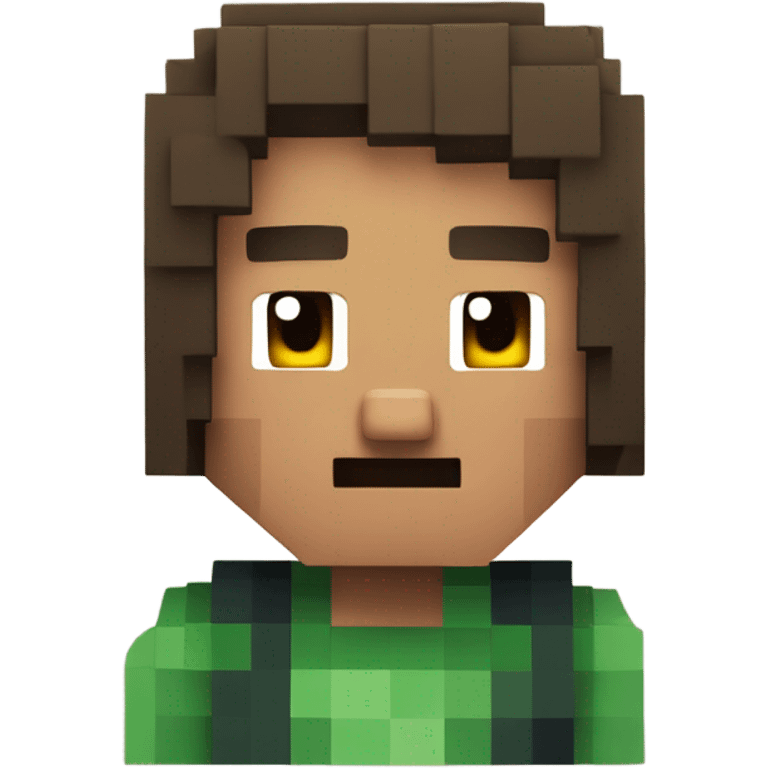 Minecraft Steve  emoji