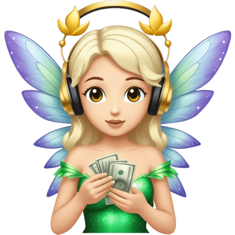 🧚🏻‍♀️✨💸🎶 emoji