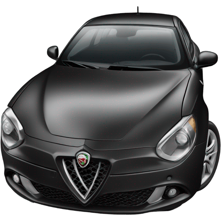 Alfa Romeo Giulietta nera 2013 emoji