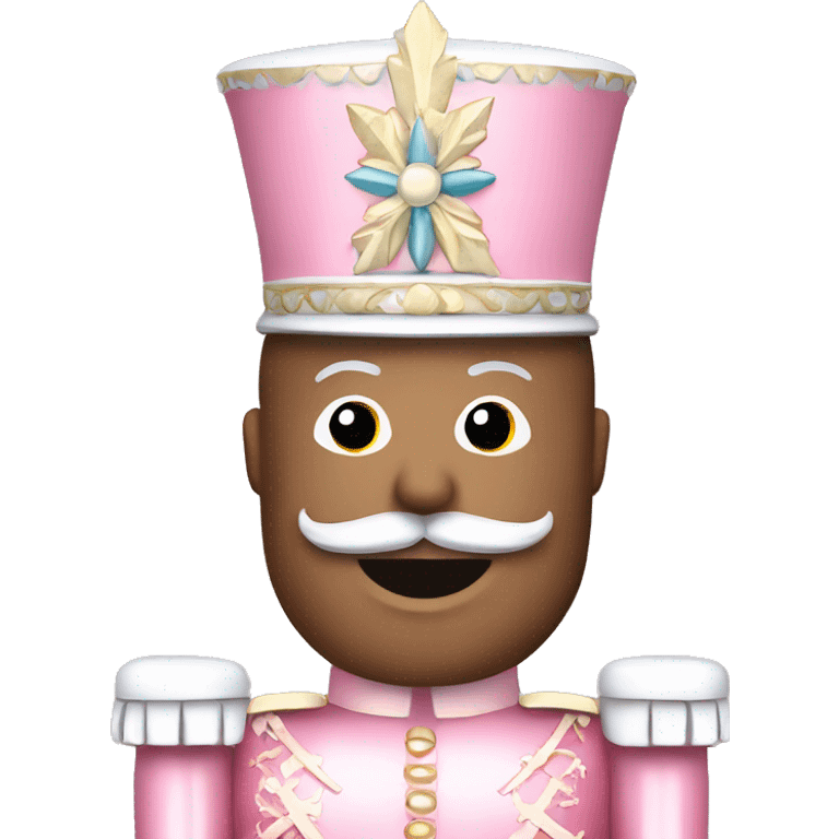 Light pink nutcracker emoji