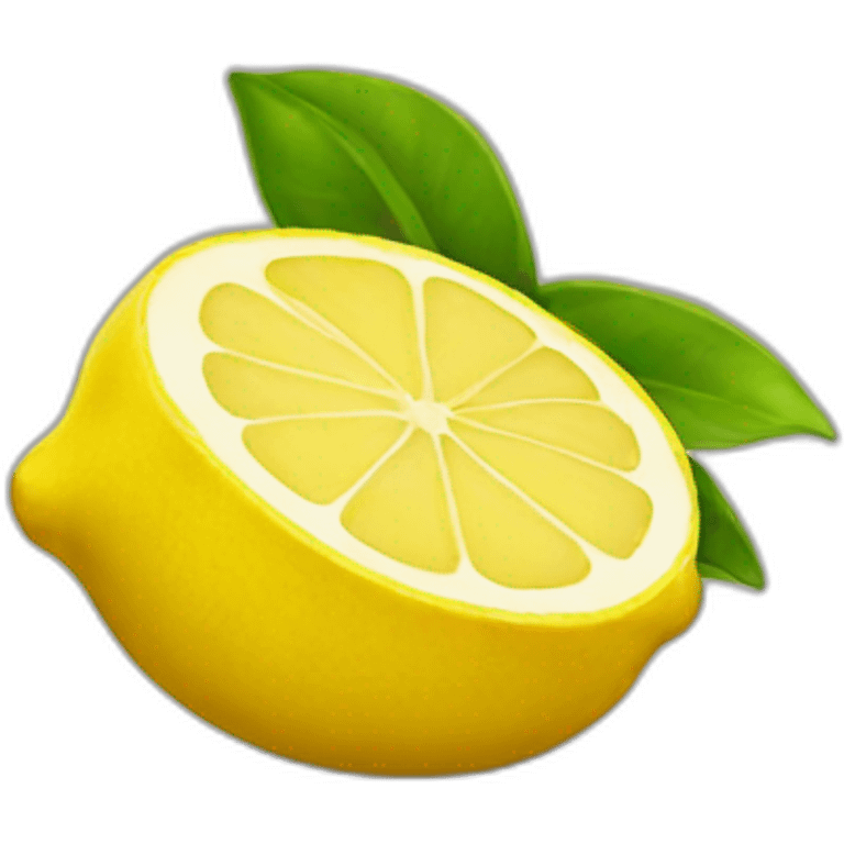 piece lemon emoji