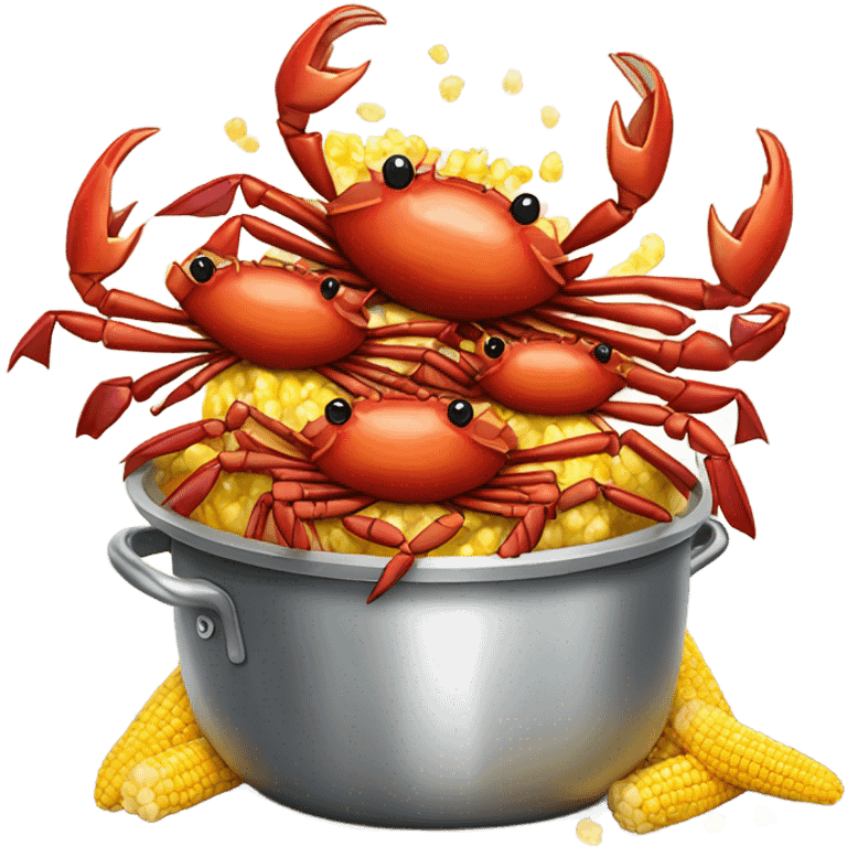 Crab boil emoji