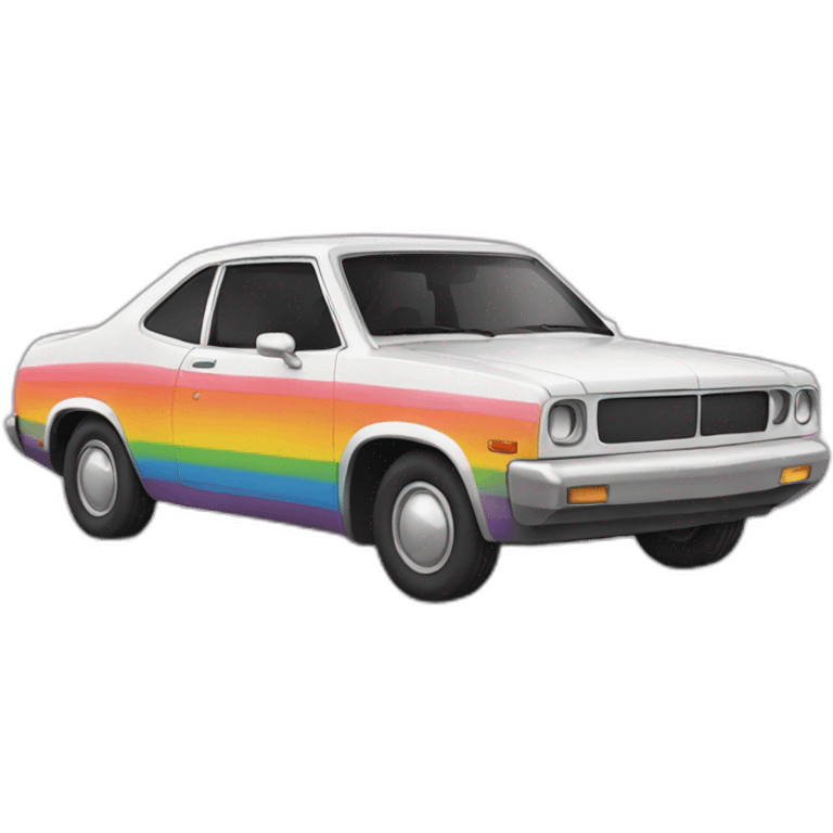 Gay car emoji