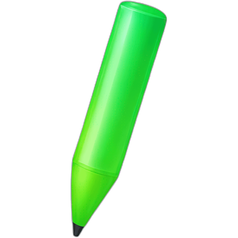 long green highlighter emoji