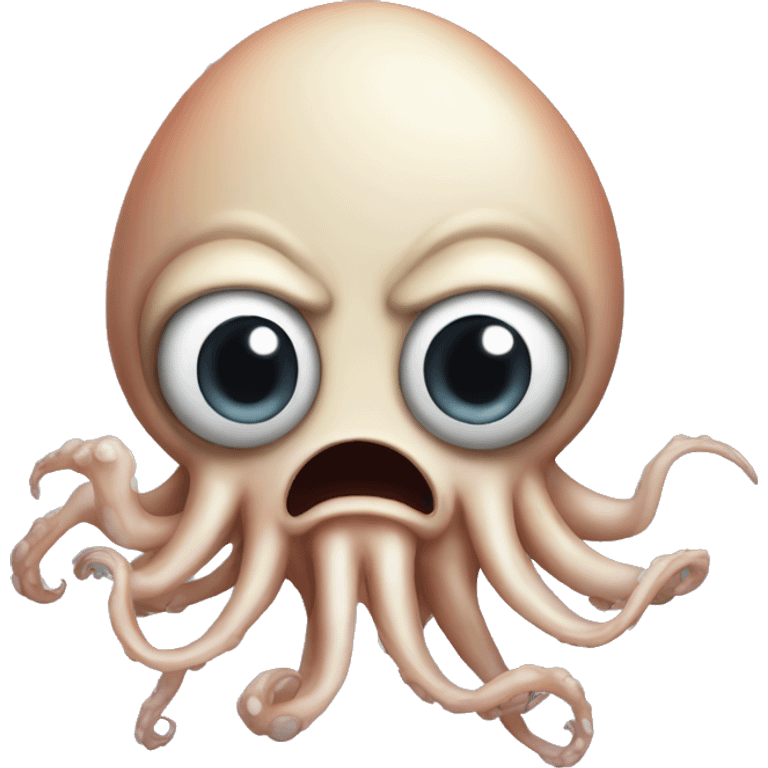 angry squid  emoji