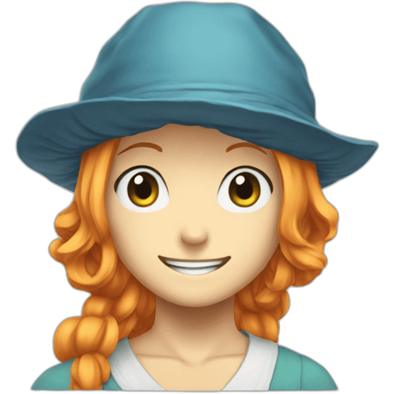 nami one piece emoji