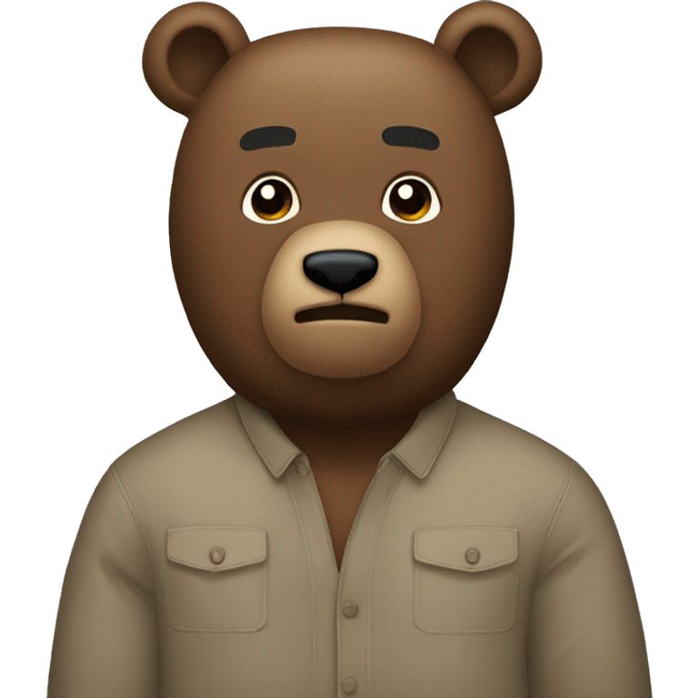 Kanye West Bear emoji