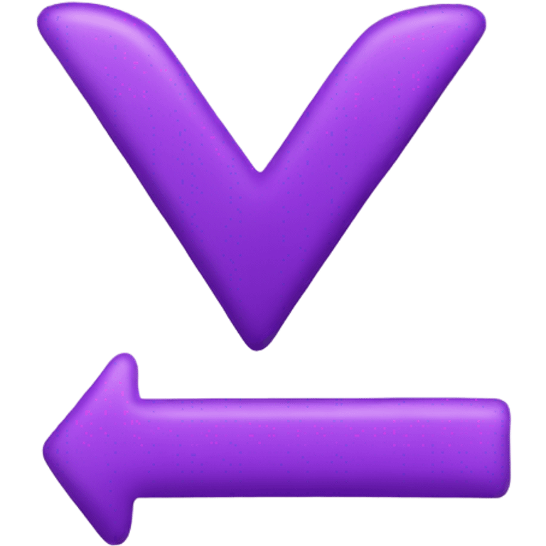 two purple checkmarks emoji