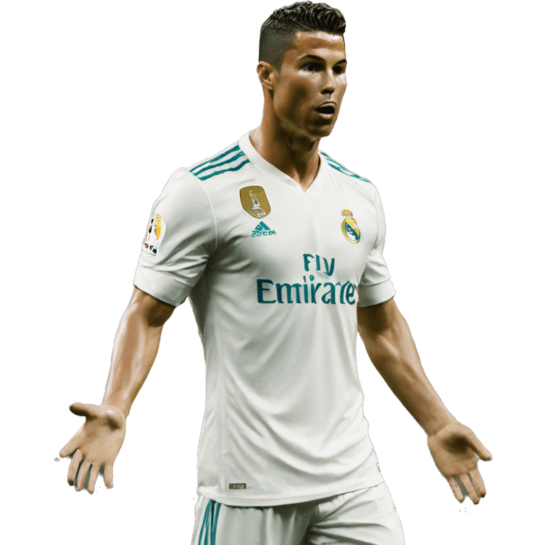 Ronaldo at Real Madrid 2018 emoji