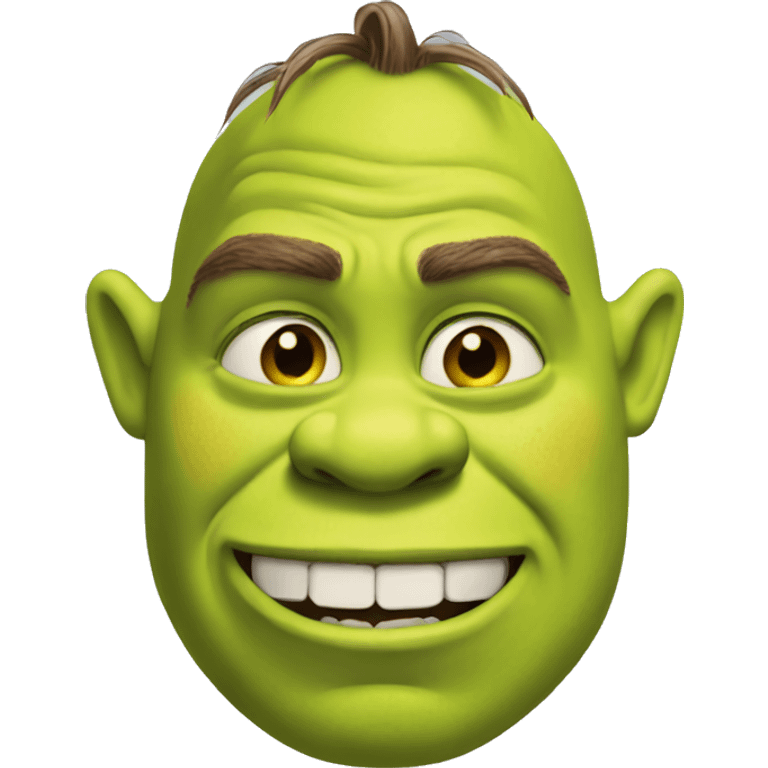 shrek as an emoji emoji