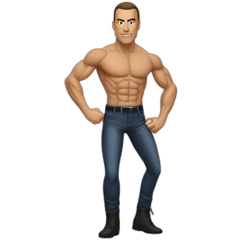 JeanClaude-VanDamme-Kick-perfectly-centered emoji