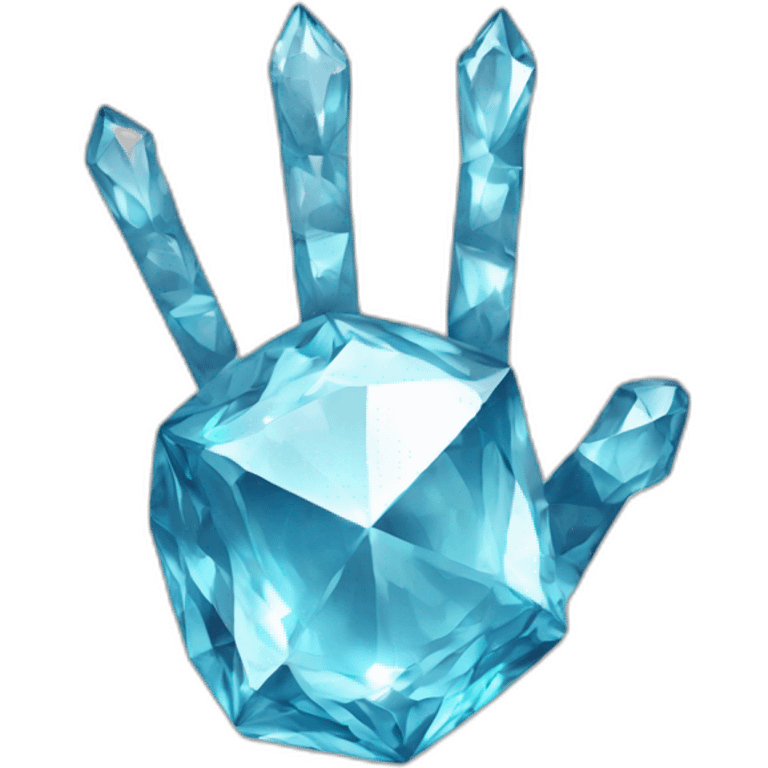 Diamond hand emoji