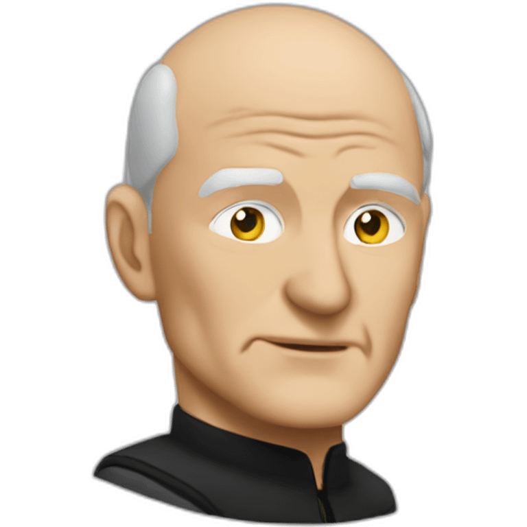 Picard sueing a company emoji