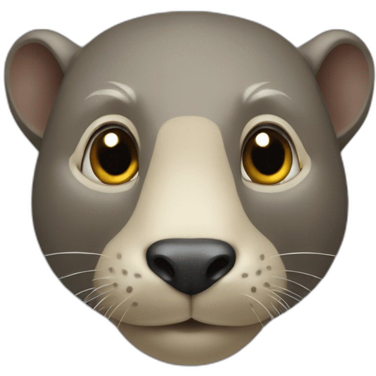 Loutre sur éléphant emoji