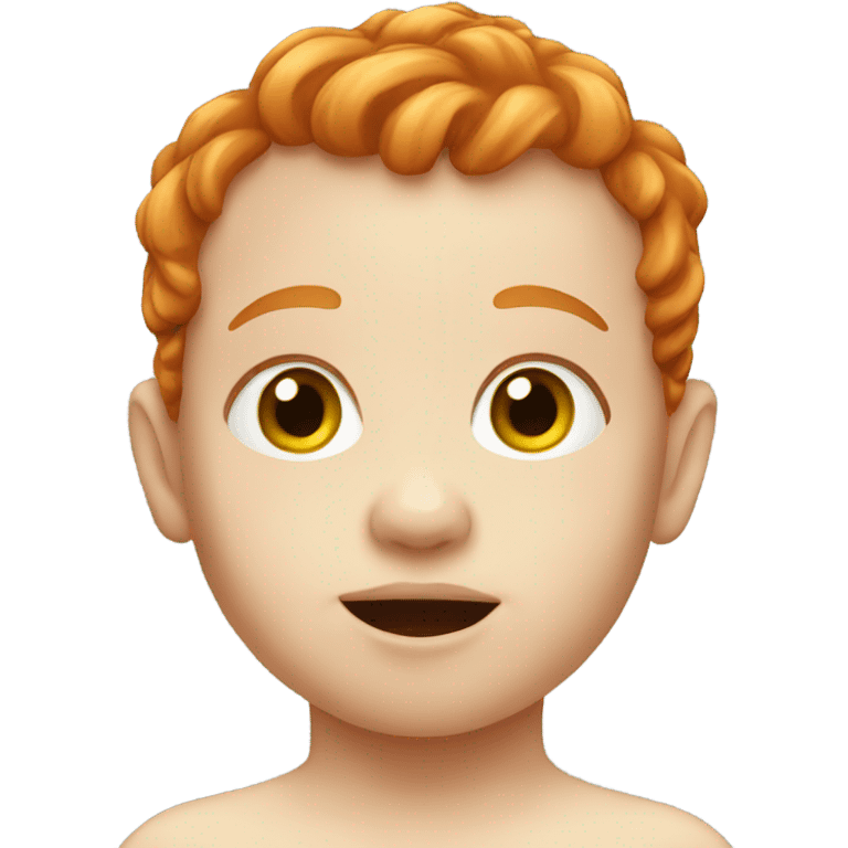 Ginger baby emoji